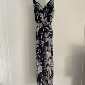 Sienna Sky Maxi Dress. String top with mini lining